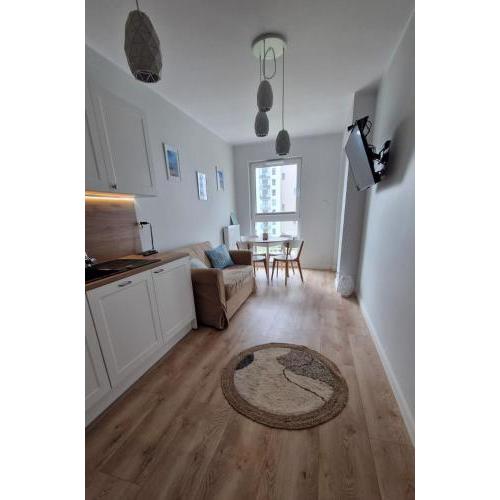 Coast Apartment with Sauna & Gym, 5 Min to Baltic Sea & Polsat Plus Arena