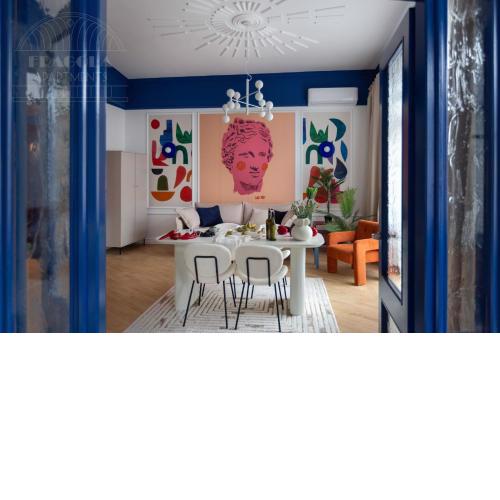Colorful 2-bed, 100sqm apartment in the heart of Kazimierz