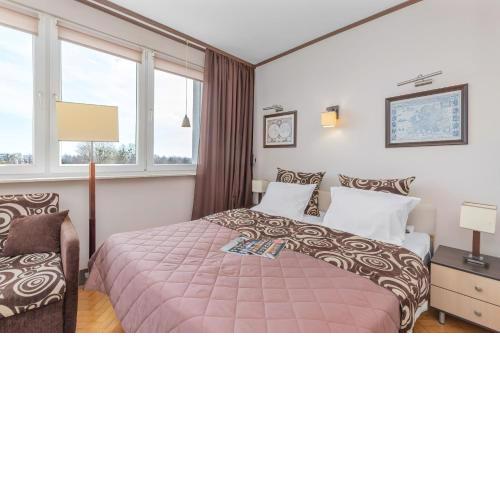 Comfortable Studio with Balcony located 600 m from the Beach by Rent like home
