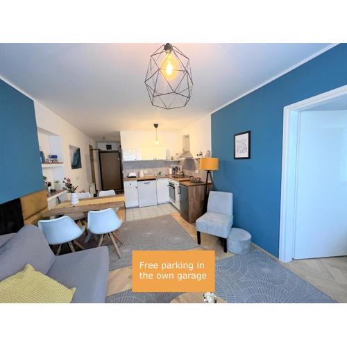 Cosy apartment - Zagreb Downtown with own parking spot in the garage