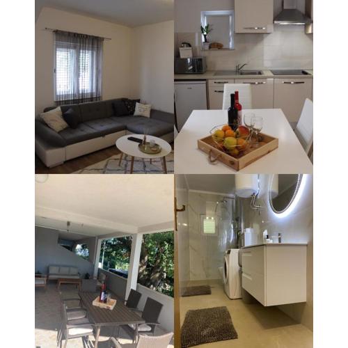 Cosy apartment with big terrace in Orebić