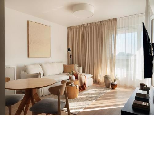 Cozy Apartment in Japandi Style with Parking Modlińska Żerań, Warsaw