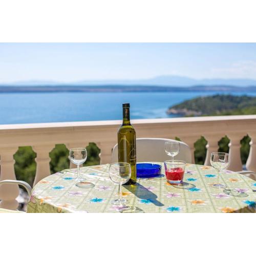 Cozy Apartment mit atemberaubenden Meerblick, BBQ und nur 500 Meter zum Strand