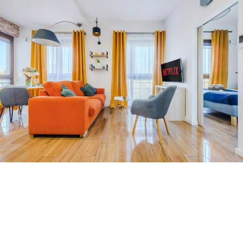 Cozy apartment with gym in the City Center