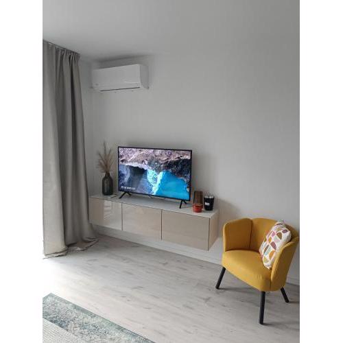 Cozy one-room apartment with garage and AC