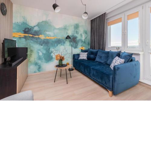 Cozy Pastel Studio in Gdańsk by Noclegi Renters