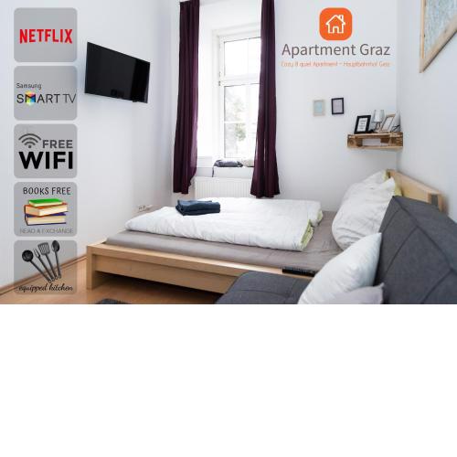Cozy & quiet Apartment close to Hauptbahnhof Graz