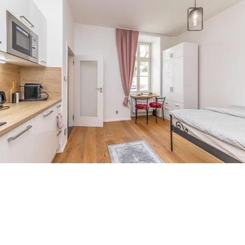 Cozy quiet new apartment in Karlin square