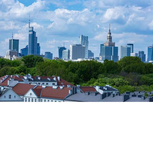 Czerniakowska 201A - balkon z widokiem na Centrum - Better Rental