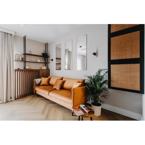 Czysta 4 - Apartament w Centrum Wrocławia, nowoczesny design, taras na dachu i przestrzeń do pracy - Fair Rentals