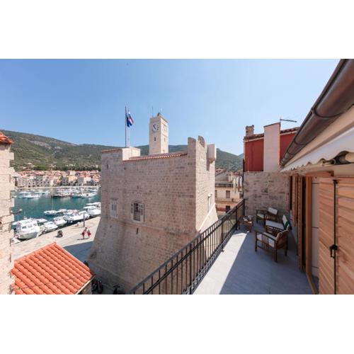 Demaria apartman u Komiži s pogledom na more