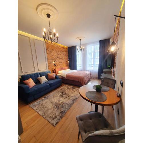 Designer apartment in the residential complex "Yaroslavivsky City" in the center of Kiev