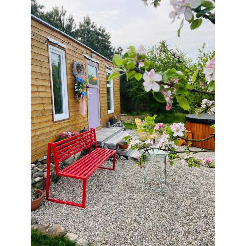 Designový Tiny house(minidomeček) U Mluvících kamenů