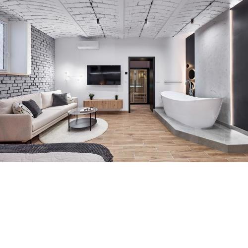 Długa 18 Apartament Premium z wanną i sauną