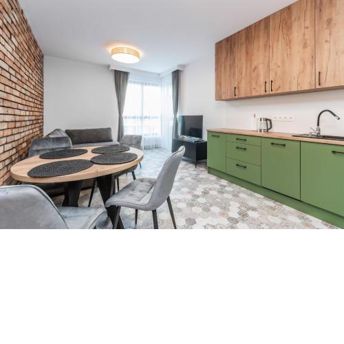 Doki Montownia - Pistacjowy by Grand Apartments