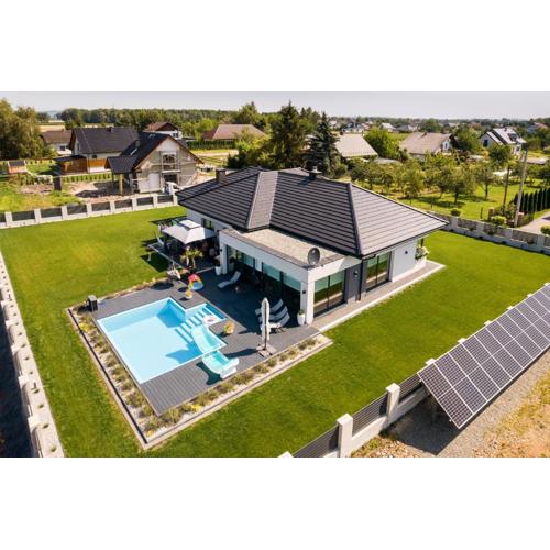 Dom z basenem i jacuzzi do 10 osób Zator Willa LuxHouse