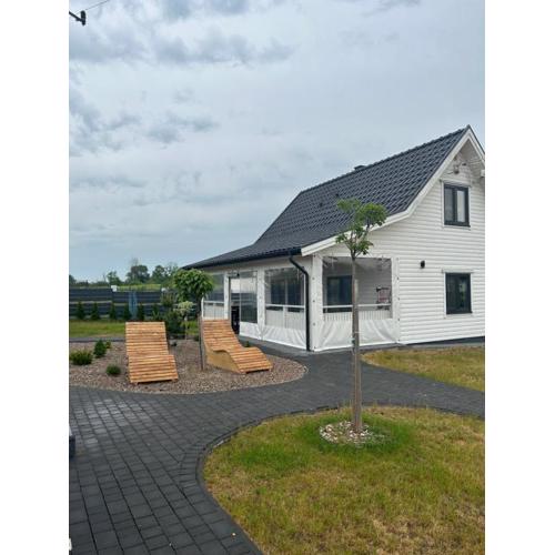 Domek Całoroczny Fuleda -Mazury Giżycko Sauna Jacuzii Kominek