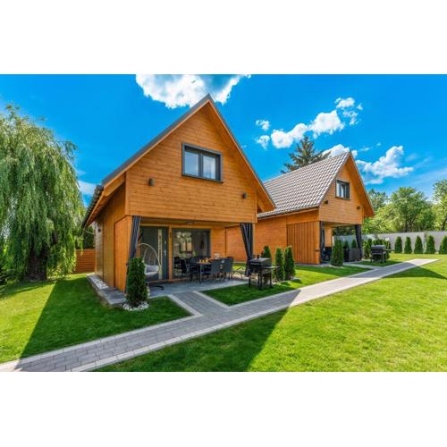 Domki Dream Home z tarasem i ogrodem, szybkim Wi-Fi 600Mb i VOD, Parking free EV