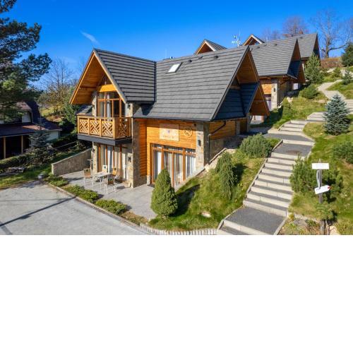 Domki Tatrzańskie Echo regionalne z widokiem na Tatry