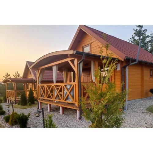 Domki z bali u Ireny Mazury