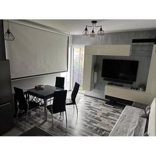 Double bed studio with large terrace