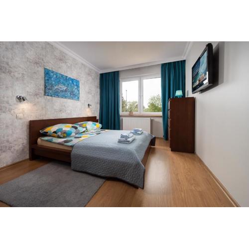 Duży Apartament PASJA na parterze z tarasem