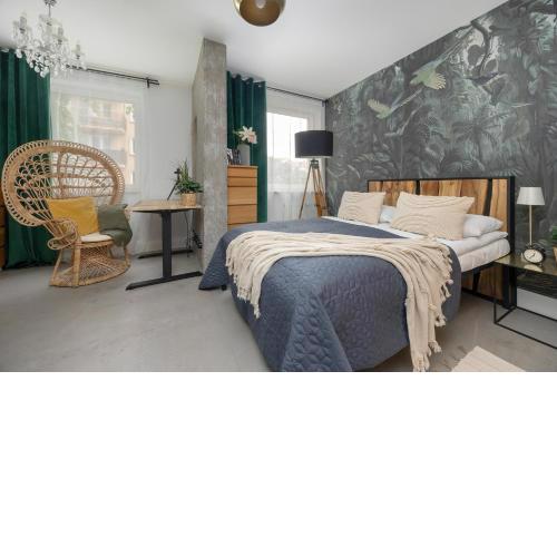 Dwupiętrowy Apartament dla 7 osób z ogródkiem by Noclegi Renters