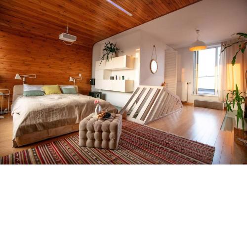 Dwupoziomowy, rodzinny apartament. Ochrona, garaż.