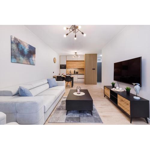 Dziwnów River Side Apartment with Balcony by Renters Prestige