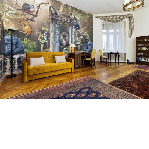 Efektowny i Przestronny Apartament w Centrum Krakowa Blisko Rynku i Parku by Noclegi Renters