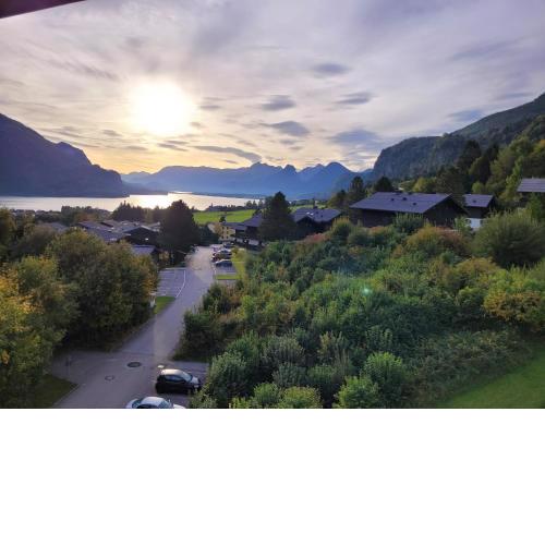 Einraum Studio mit Berg- und Seeblick