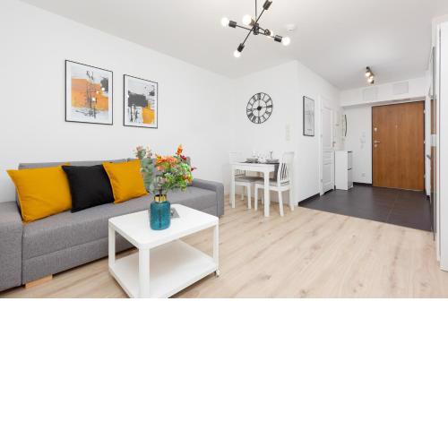 Elegancki Apartment z Parkingiem by Noclegi Renters