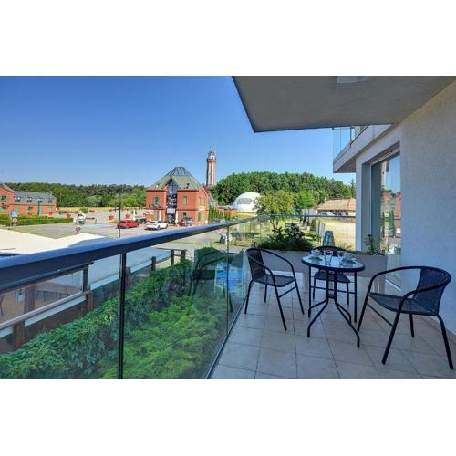 Eleganckie Apartamenty Sun Seasons 24 Blisko Plaży z Parkingiem by Noclegi Renters