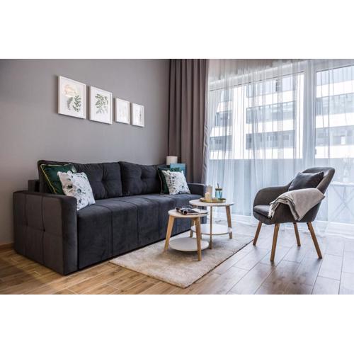 Eleganckie Studio z Balkonem Slonimskiego 2 by Noclegi Renters