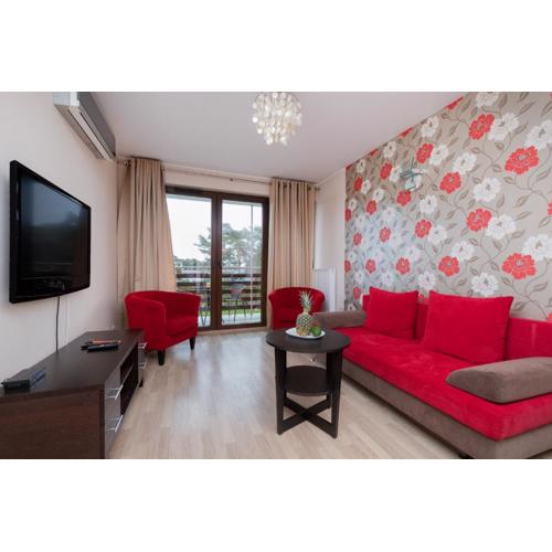 Elegant Apartment with Balcony Władysławowo by Noclegi Renters