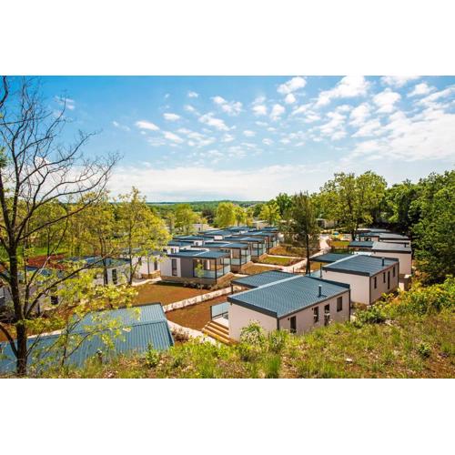 Eurocamp Mobile Homes at FKK Nudist Campsite Solaris