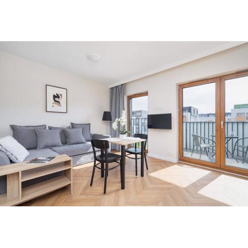Exceptional Studio in Katowice with Parking by Noclegi Renters