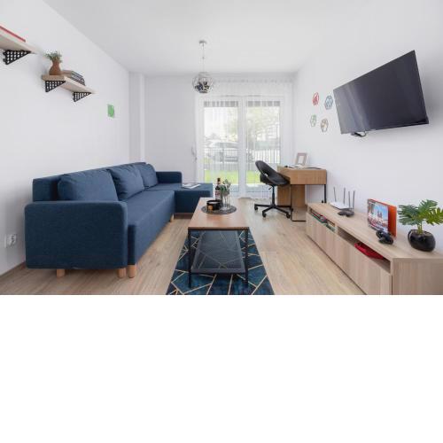 Family Apartment with Parking & Terrace by Noclegi Renters