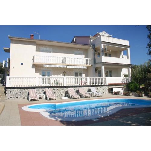 Family friendly apartments with a swimming pool Barbat, Rab - 4951