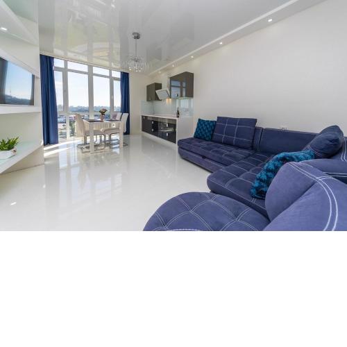 Fashionable panoramic apartments Dnieper. Obolon