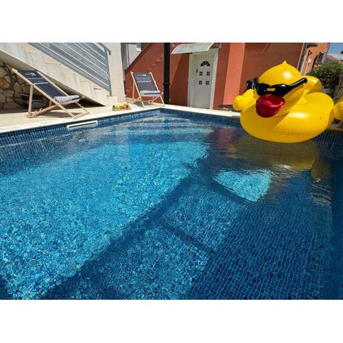 Ferienhaus Bilice - Pool beheizt - Fitness - Relax