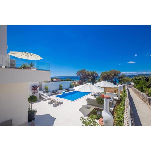 Ferienhaus mit Privatpool für 12 Personen ca 254 qm in Punat, Kvarner Bucht Krk