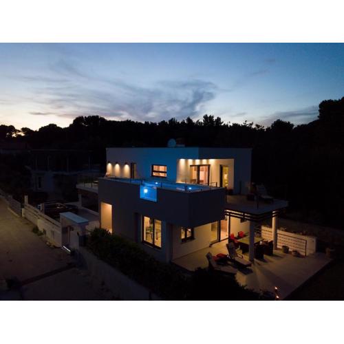 Ferienhaus mit Privatpool für 6 Personen ca 150 qm in Medulin, Istrien Südküste von Istrien