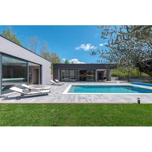 Ferienhaus mit Privatpool für 6 Personen ca 150 qm in Županići, Istrien Binnenland von Istrien