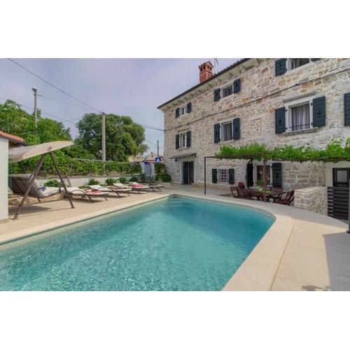 Ferienhaus mit Privatpool für 8 Personen ca 123 qm in Dračevac, Istrien Istrische Riviera