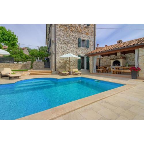 Ferienhaus mit Privatpool für 8 Personen ca 123 qm in Dračevac, Istrien Istrische Riviera