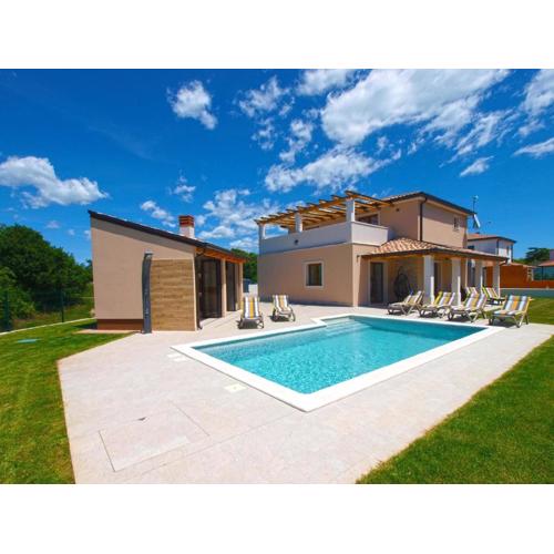 Ferienhaus mit Privatpool für 8 Personen ca 210 qm in Butkovici, Istrien Binnenland von Istrien