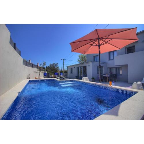 Ferienhaus mit Privatpool für 8 Personen ca 80 qm in Ližnjan, Istrien Südküste von Istrien
