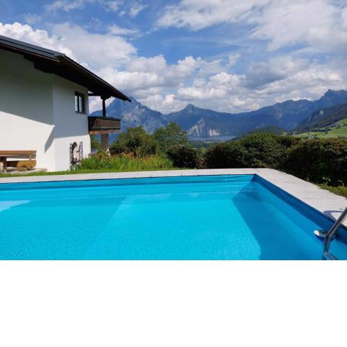 Ferienhaus Traunsee Blick In Neukirchen