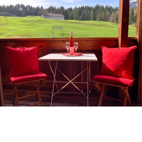 Ferienwohnung Bergblick am Rande der Wildnis